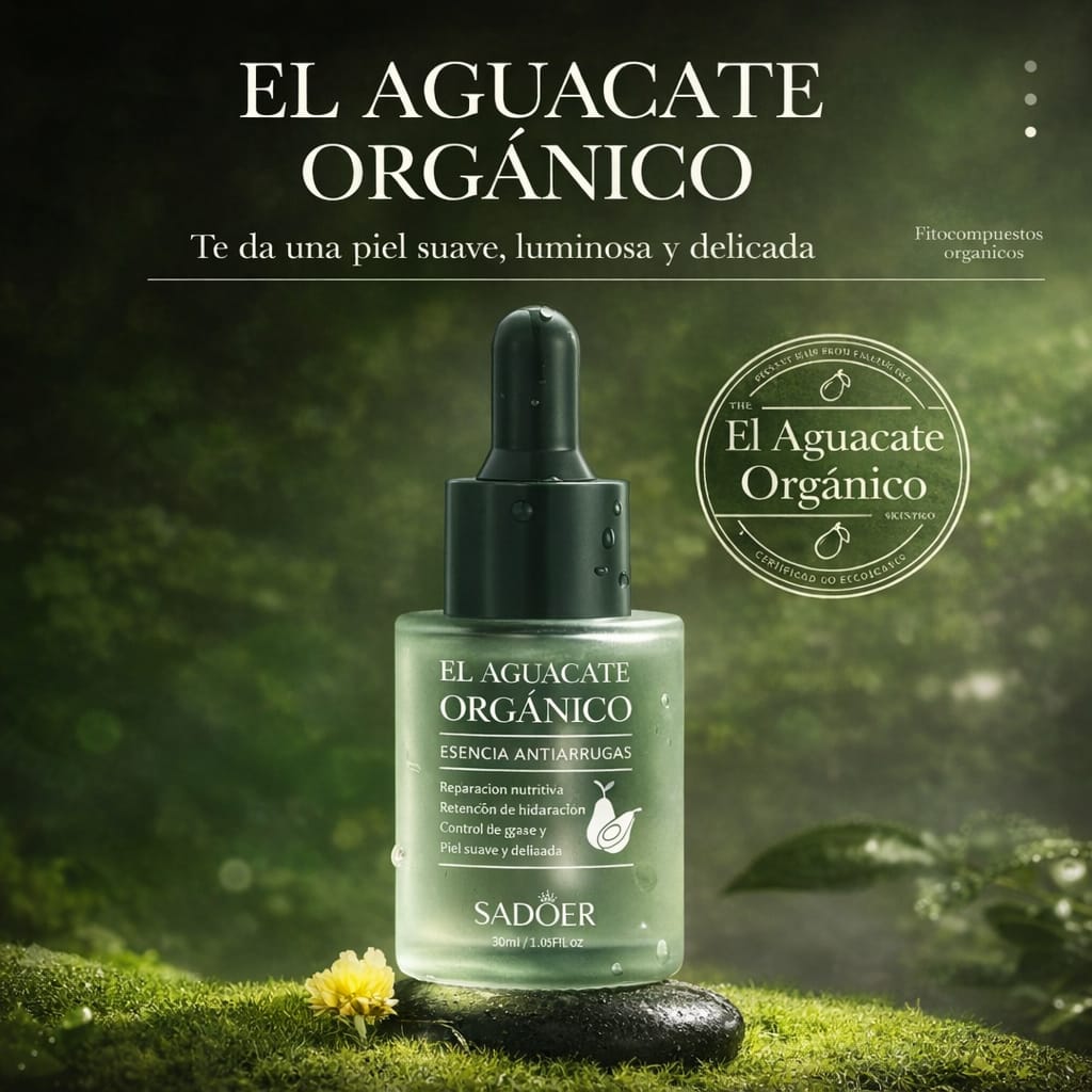 Organic Avocado – Essência Antirrugas